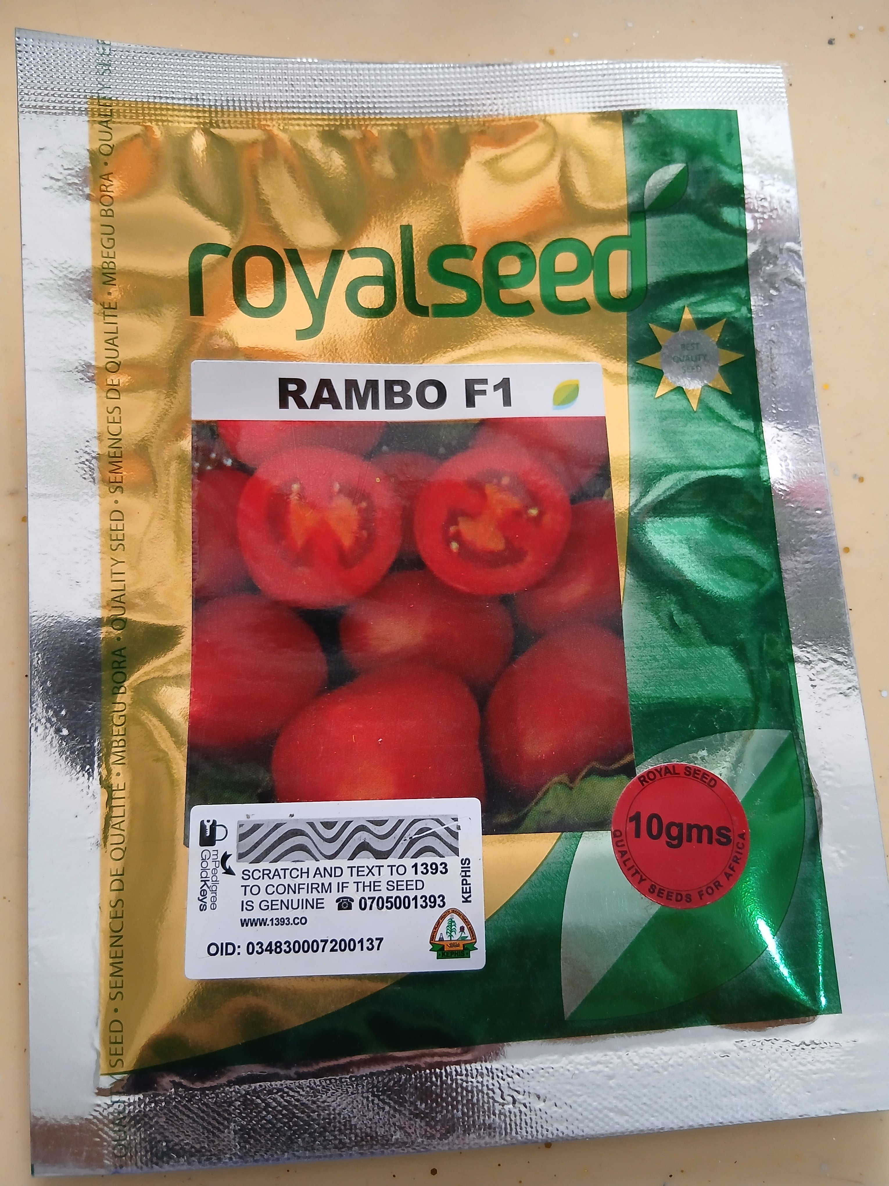 TOMATO RAMBO 10G