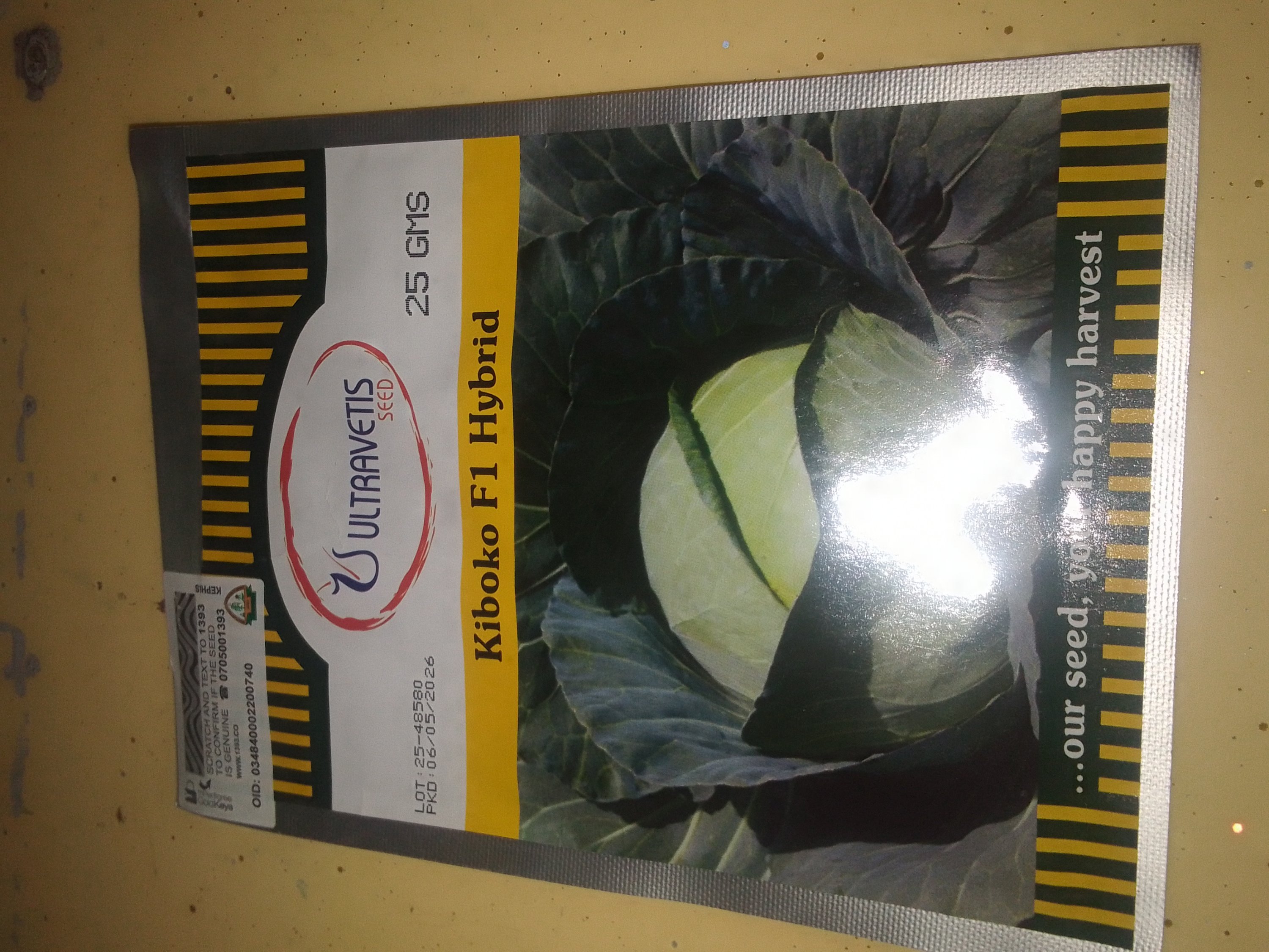 CABBAGE KIBOKO 10G