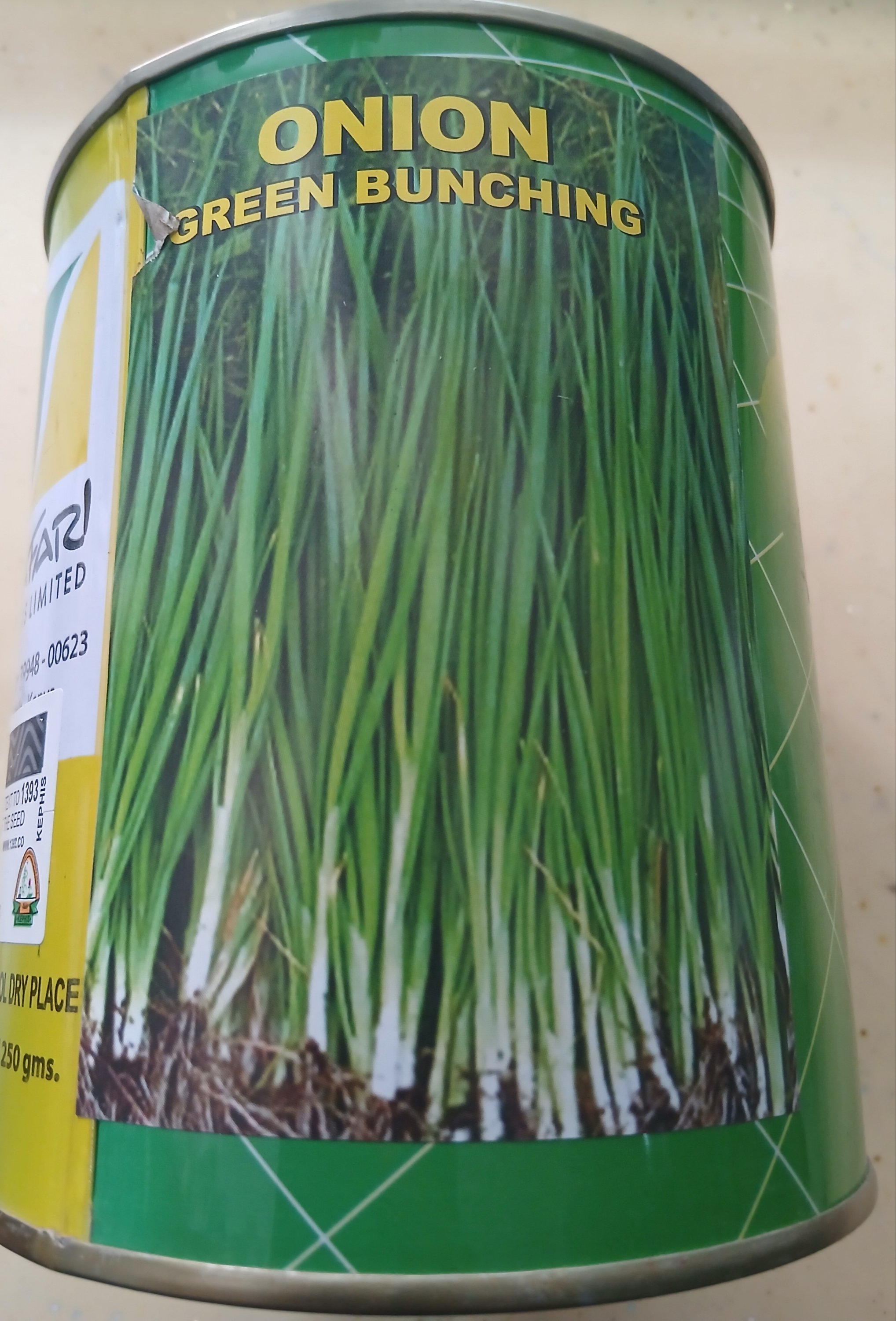 BUNCHING ONION SAFARI SEEDS 250G