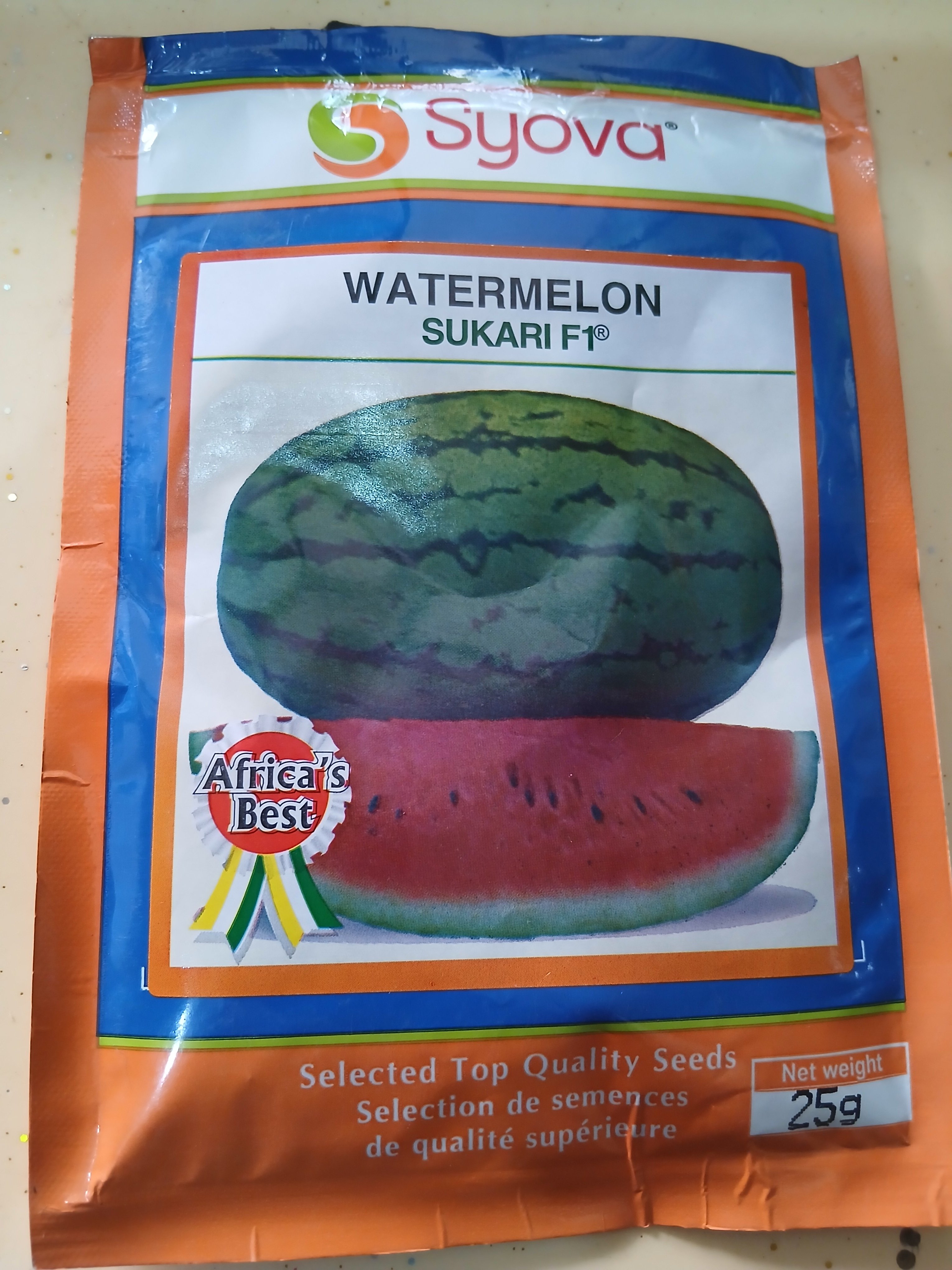 Sukari watermelon F1 25g