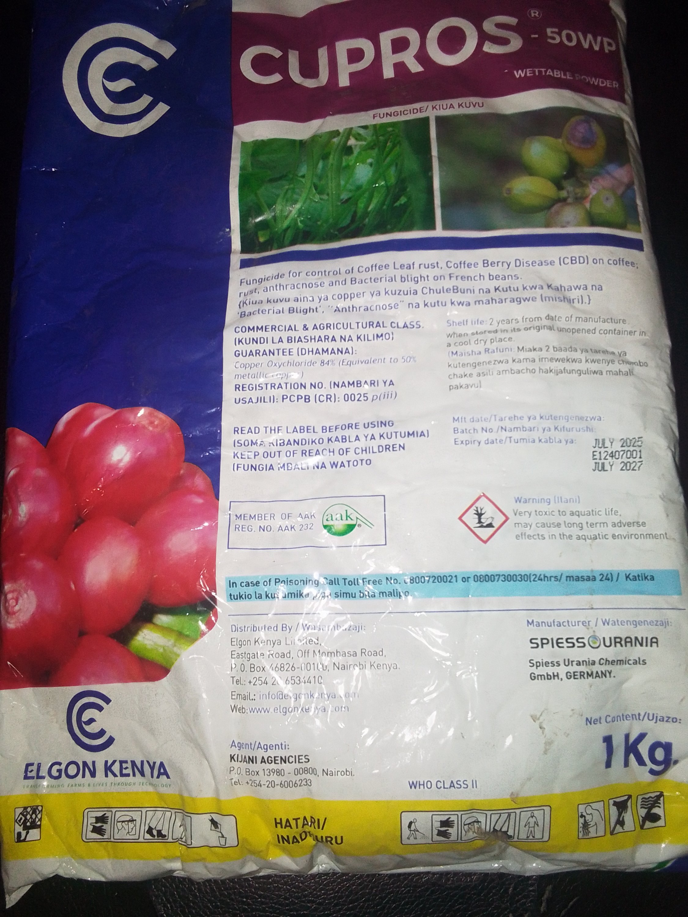 CUPROS 1KG